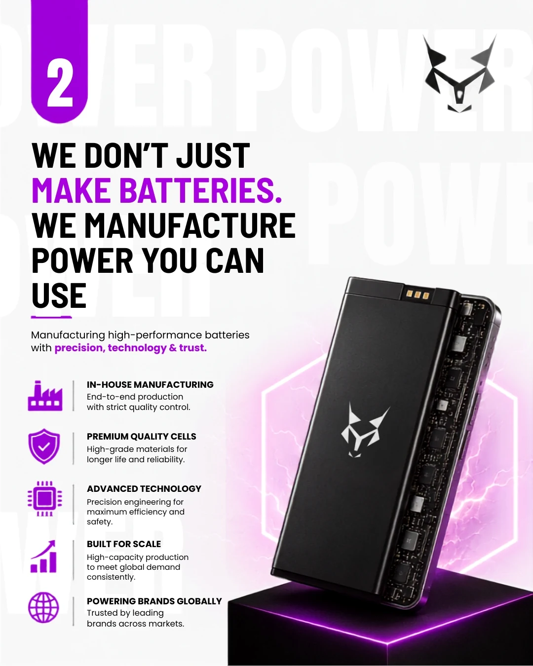 We don't just make batteries — campaign 2