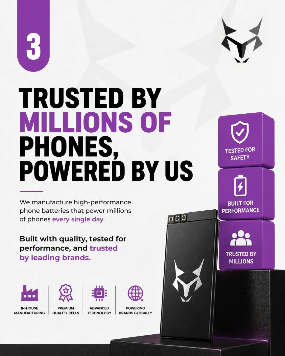 Trusted by millions of phones — campaign 3